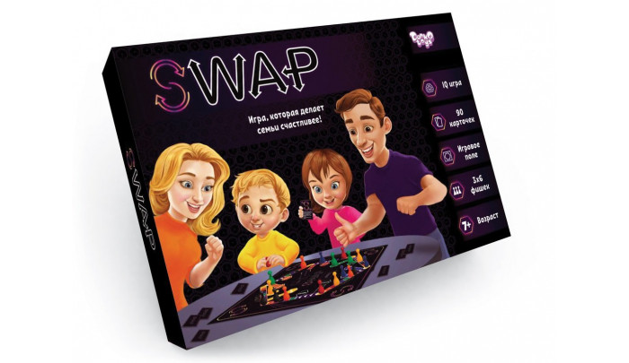 

Danko Toys Настольная игра Swap, Настольная игра Swap