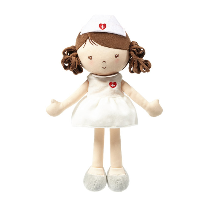Куклы и одежда для кукол BabyOno Игрушка-обнимашка Кукла медсестра Сrace куклы и одежда для кукол babyono кукла мягкая zoe