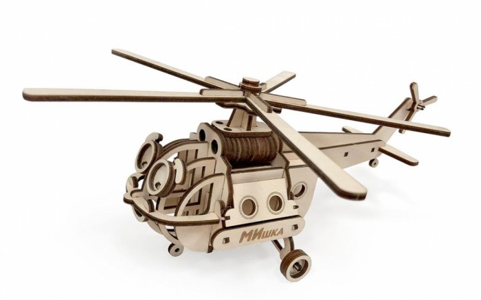 фото Lemmo вертолет мишка (56 деталей)