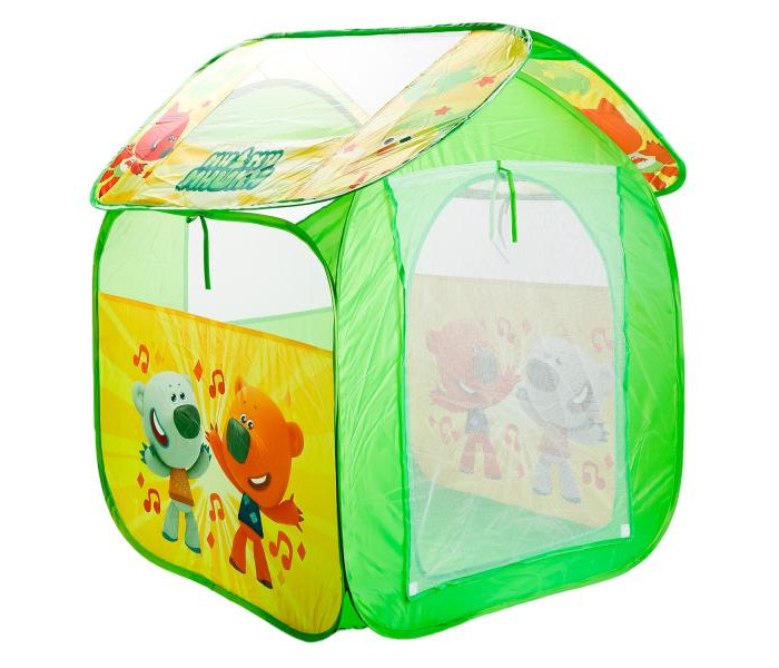 Игровые домики и палатки Играем вместе Детская игровая палатка Ми-ми-мишки 83х80х105 см палатки домики играем вместе палатка детская игровая мульт 83х80х105 см