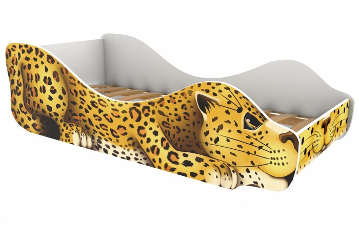 Подростковая кровать Бельмарко Леопард-Пятныш подростковая кровать бельмарко дракоша огнедыш