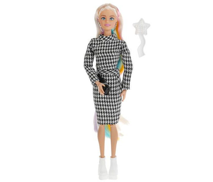 Куклы и одежда для кукол Карапуз Кукла София радужные волосы  29 см