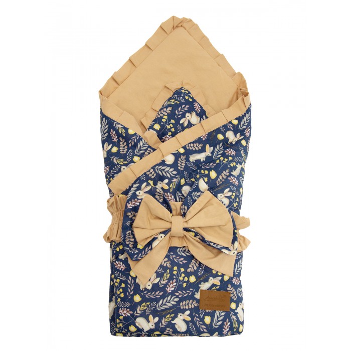 

AmaroBaby Конверт-одеяло на выписку Happy Зайчики, Конверт-одеяло на выписку Happy Зайчики