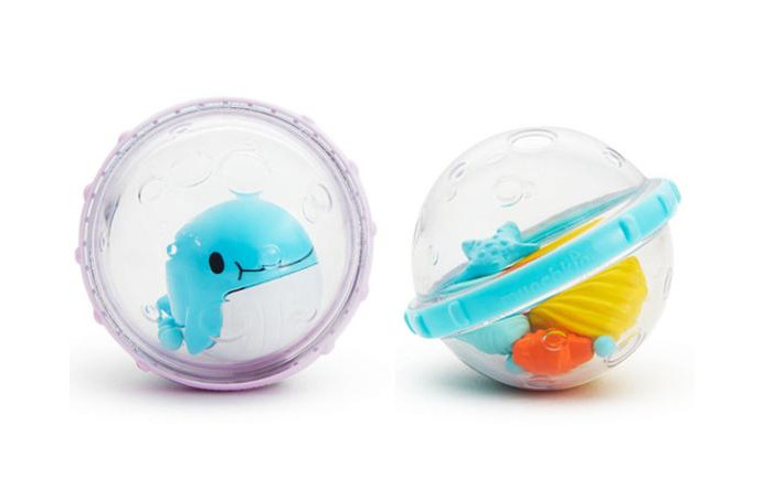 Игрушки для ванны Munchkin Игрушка для ванны Пузыри-поплавки Кит 2 шт. игрушки для ванны munchkin игрушка для ванны белый медведь