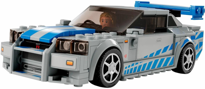 Конструктор Lego Speed Champions Автомобиль Skyline GT-R (R34) (319 деталей)