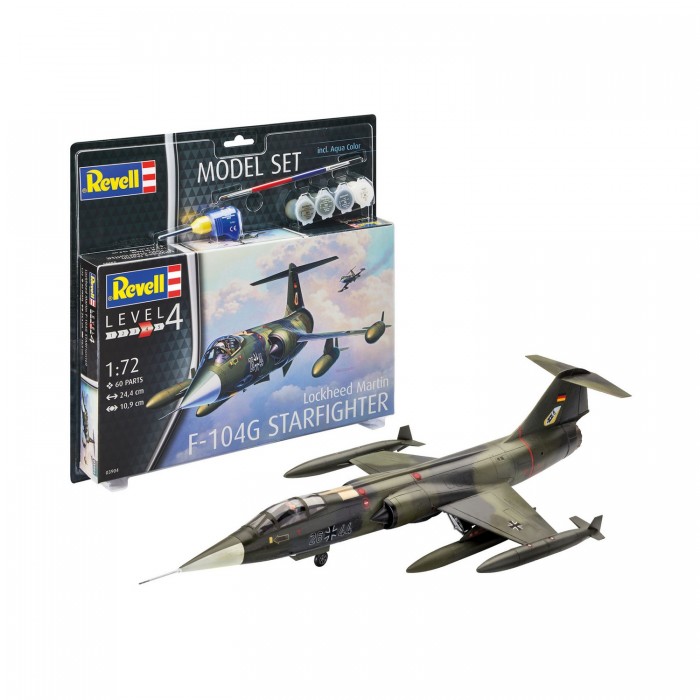 Сборные модели, Revell Набор со сборной моделью самолета F-104G Starfighter 1:72  - купить