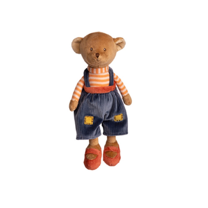 Мягкая игрушка Bukowski design Мишка Mavi в штанах 18 см этюд в багровых штанах