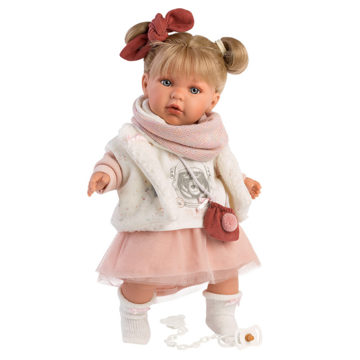Llorens Кукла Юлия со звуком 42 см кукла история игрушек джесси со звуком toy story 31 см