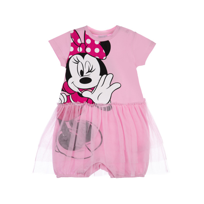 Playtoday Платье-боди детское трикотажное для девочек 12243016, размер 74 - фото 1