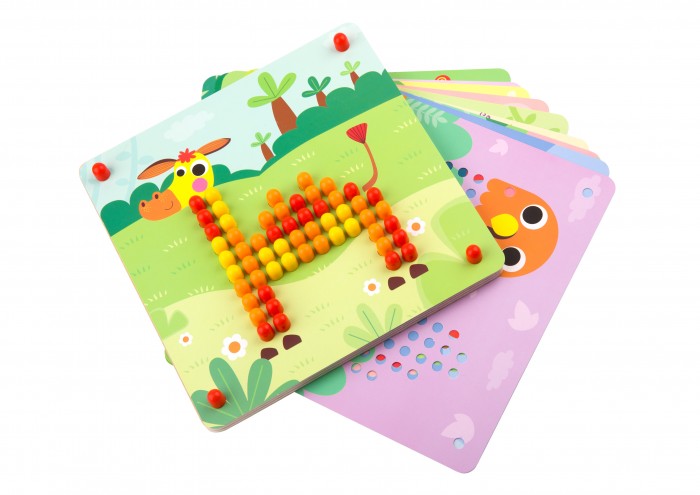 Настольные игры Tooky Toy Мозаика Животные (210 фишек) мозаика азбука математика 110 фишек 01004