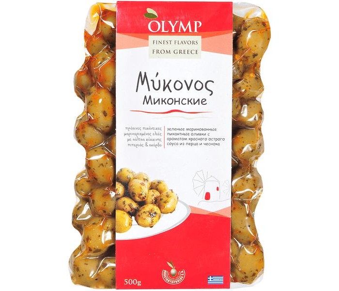 

Just Оливки Грис миконские в рассоле перец, чеснок 500 г, Оливки Грис миконские в рассоле перец, чеснок 500 г