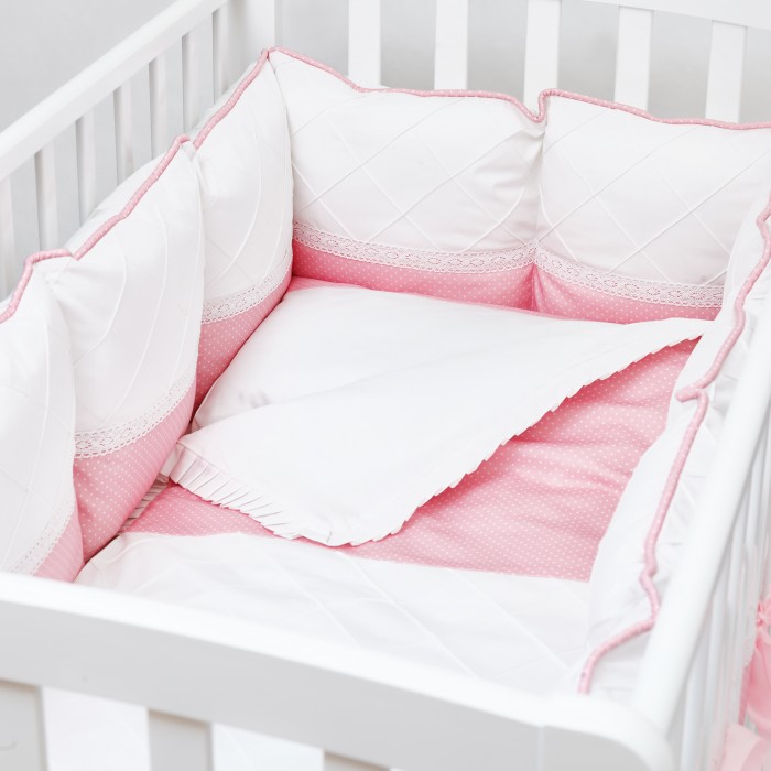 фото Комплект в кроватку colibri&lilly pink panther pillow (4 предмета)