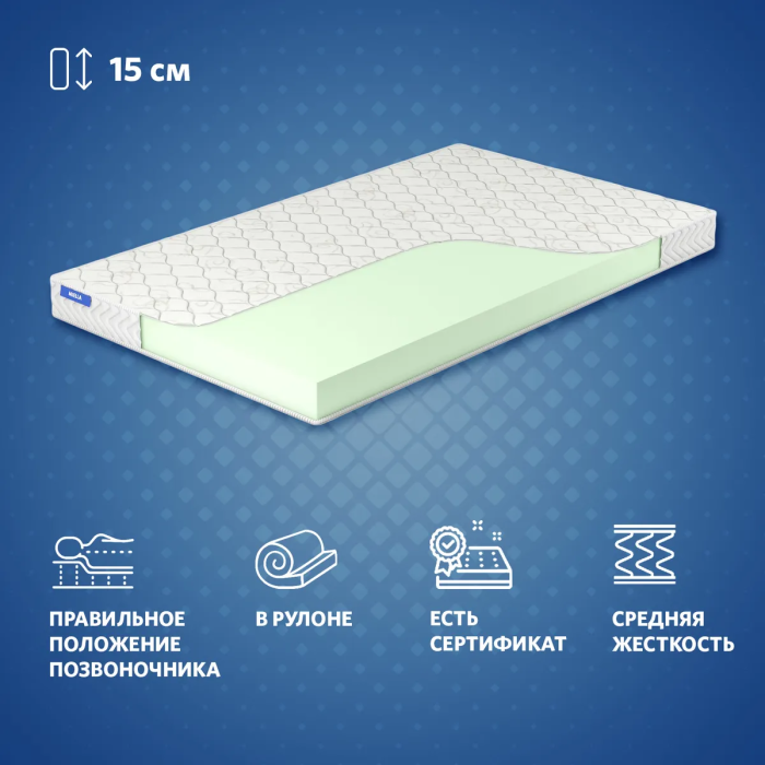 

Матрас Miella Twisted Eco 195x140x15, Twisted Eco 195x140x15