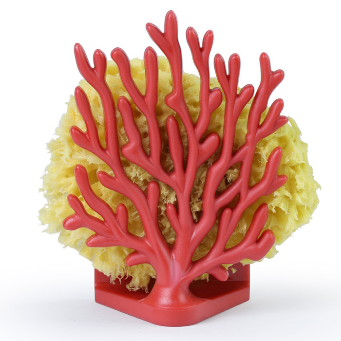 

Qualy Держатель для губок Coral Sponge, Держатель для губок Coral Sponge