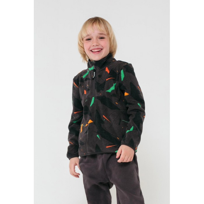 Crockid  Куртка для мальчика Цветная мозаика ФЛ 30002