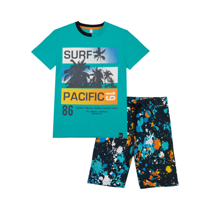 цена Комплекты детской одежды Playtoday Комплект для мальчика (футболка, шорты) 12211830