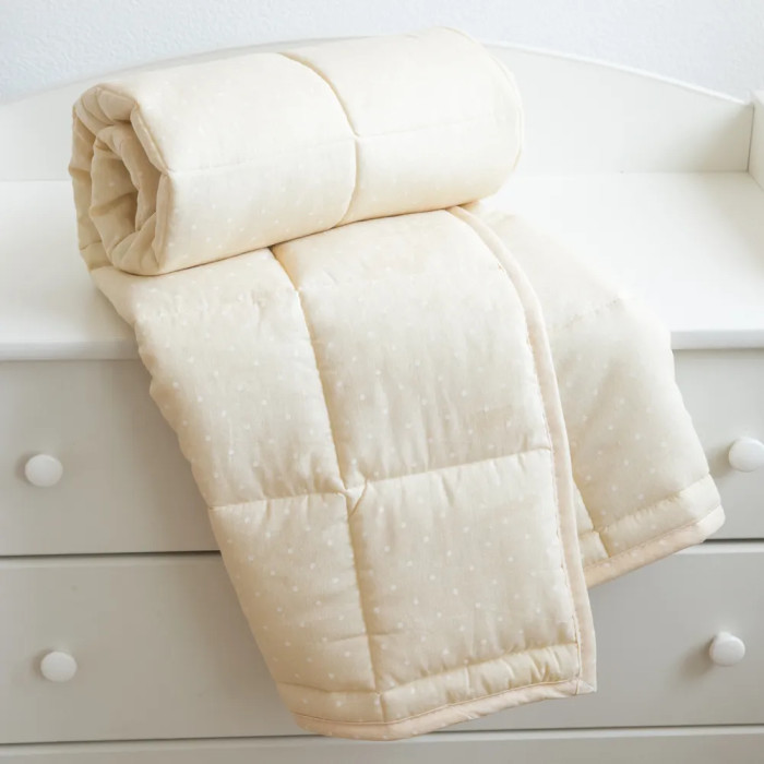Одеяло Baby Nice (ОТК) стеганое Горох 105 х 140 200 гр.