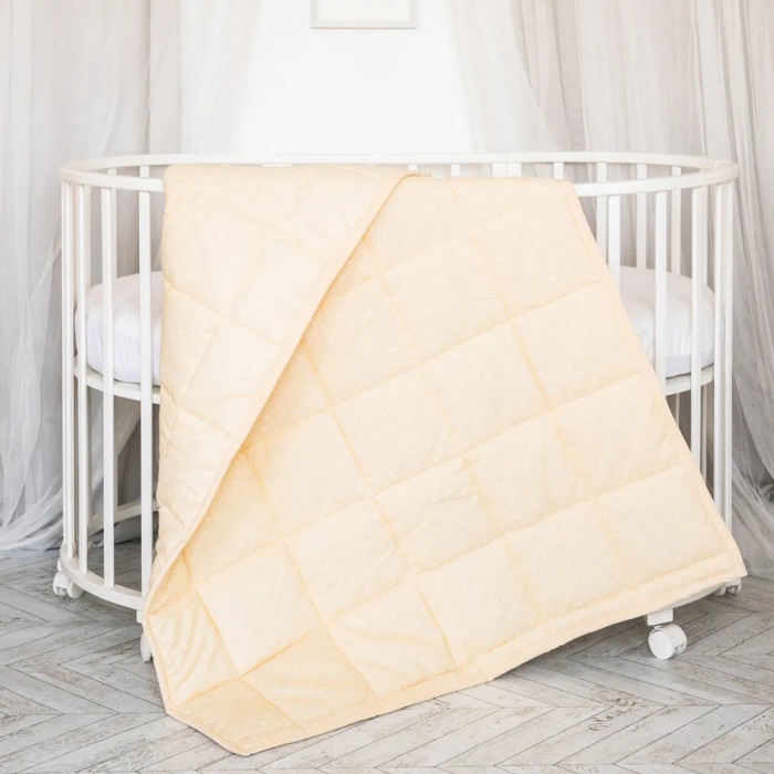 Одеяло Baby Nice (ОТК) стеганое Горох 105 х 140 200 гр.