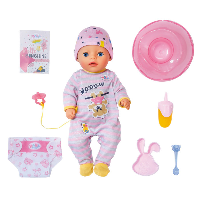 Baby born Интерактивная кукла Маленькая девочка 36 см