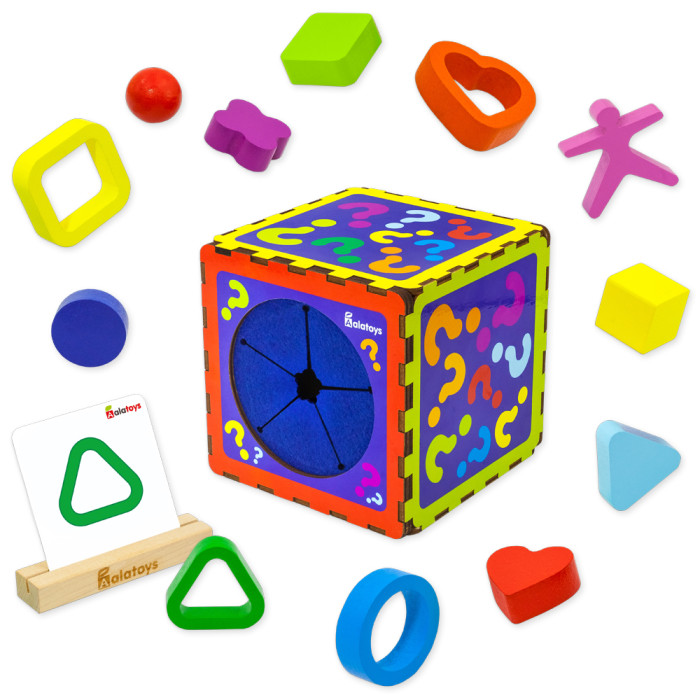 Деревянные игрушки Alatoys Магический куб МК01