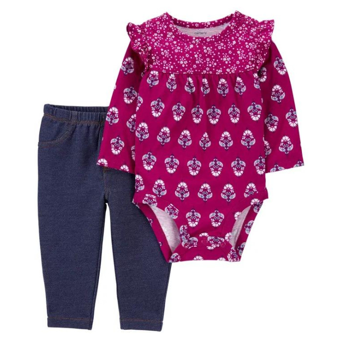 комплекты детской одежды artie комплект для девочки kt2 049d Комплекты детской одежды Carter's Комплект для девочки 1M739210
