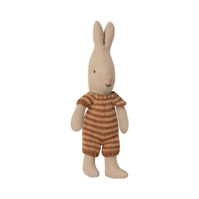 Мягкие игрушки Мягкая игрушка Maileg Кролик Микро в комбинезоне 21