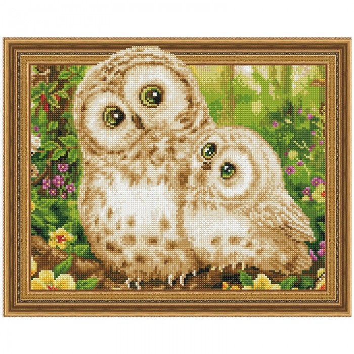 

Molly Картина мозаика 3D Совушки 40х50 см, Картина мозаика 3D Совушки 40х50 см