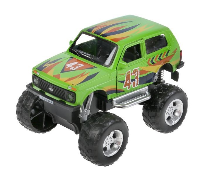

Технопарк Машина Lada 4x4 Монстр Джип 11 см, Машина Lada 4x4 Монстр Джип 11 см
