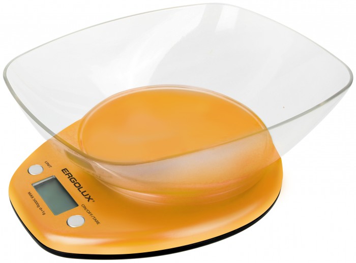 Кухонные весы Ergolux Весы кухонные со съемной чашей ELX-SK04
