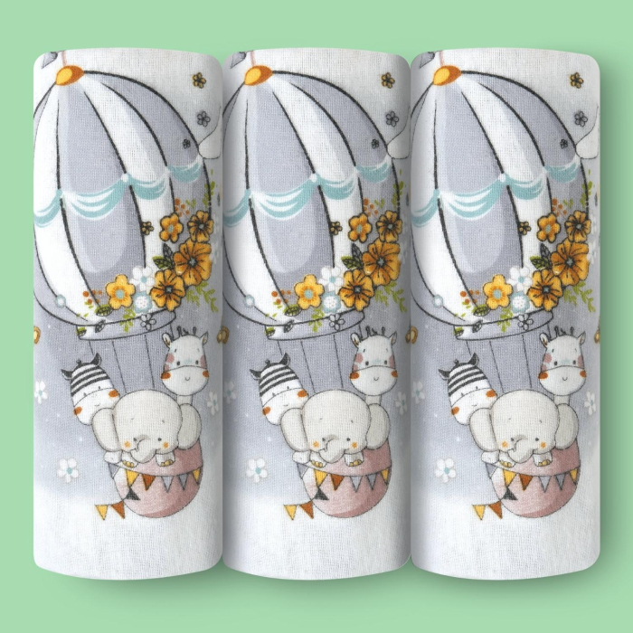 

Пеленка loombee фланелевая для новорожденных 115x90 3 шт., фланелевая для новорожденных 115x90 3 шт.