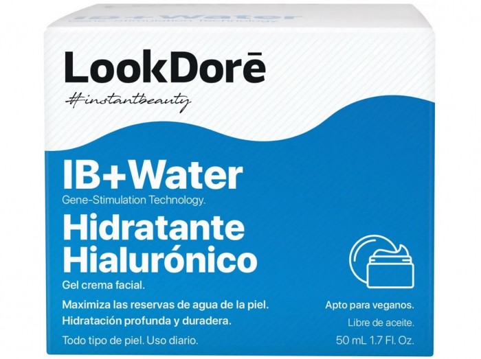 Косметика для мамы LookDore Гель-крем для интенсивного увлажнения IB + Water Moisturizing Hyaluronic Cream 50 мл