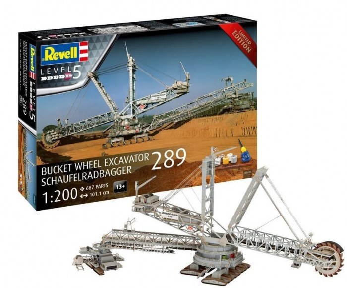 

Revell Набор со сборной моделью роторный экскаватор Bucket Wheel Excavator 289, Набор со сборной моделью роторный экскаватор Bucket Wheel Excavator 289