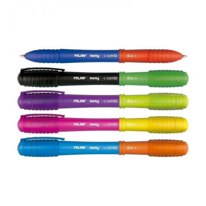  Milan Ручка шариковая двусторонняя Sway Combi Duo 1.0 мм 176582950 5 шт.