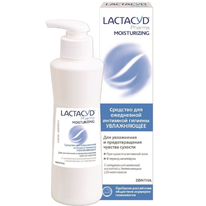 Lactacyd Pharma Средство для ежедневной интимной гигиены Увлажняющее 250 мл