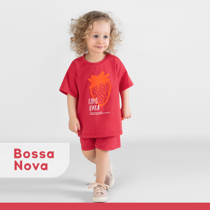 Комплекты детской одежды Bossa Nova Костюм для девочки (футболка и шорты) 036Л23-161
