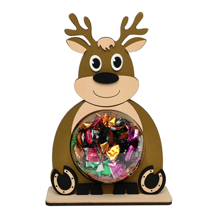 фото Санта лючия набор для творчества конфетница олень