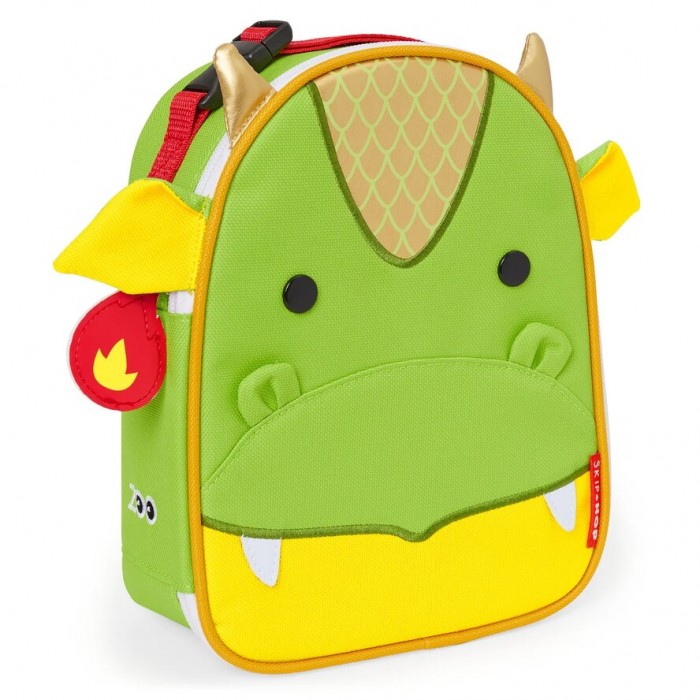 сумки для детей skip hop сумочка для ланч бокса дракон Сумки для детей Skip-Hop Сумочка для ланч-бокса Дракон