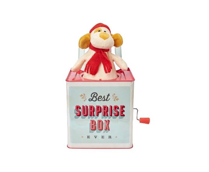 Развивающая игрушка Happy Baby Музыкальная шкатулка с сюрпризом Surprise Box 331875_ретро - фото 1