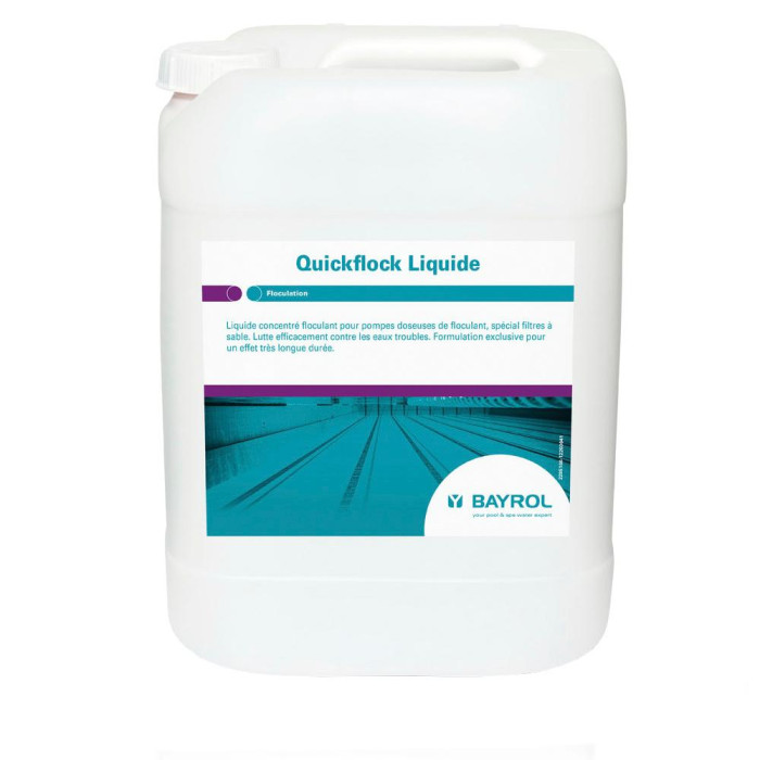 Bayrol Жидкость для удаления мелких частиц грязи из воды Quickflock 20 л