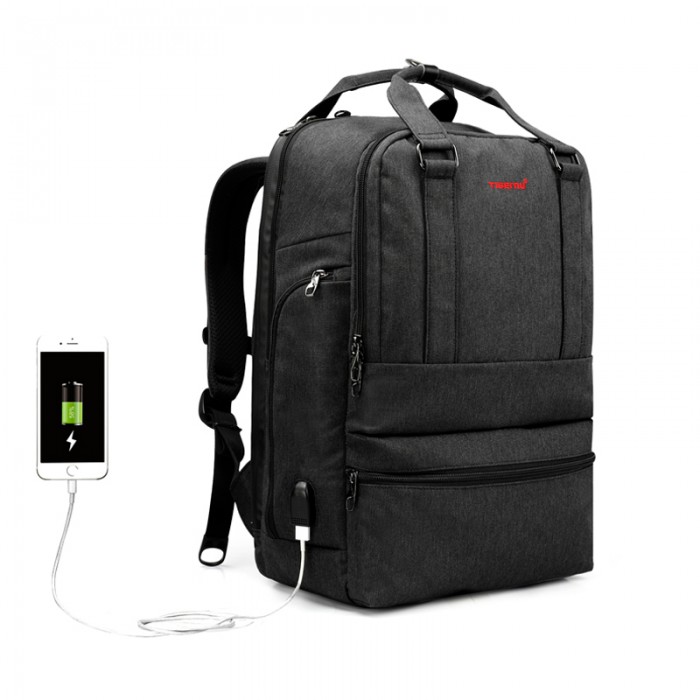 Tigernu Повседневный рюкзак с защитой от кражи и внешний USB T-B3243