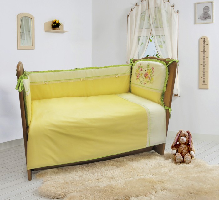 Комплекты в кроватку Sonia Kids Мой садик (6 предметов) 209022 набор детский одеяло и подушка африка размер 110х140 40х60