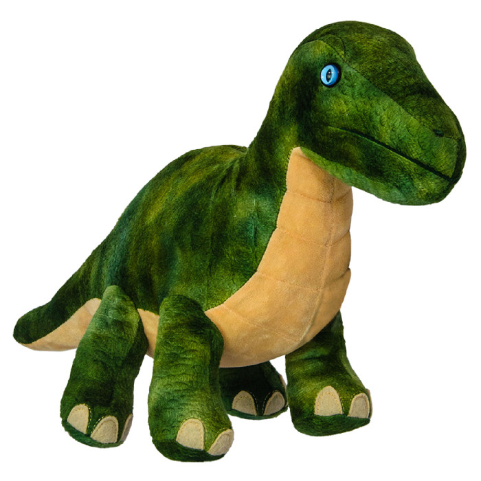 Мягкие игрушки All About Nature динозавр Бронтозавр 27 см мягкие игрушки all about nature рыжий полосатый котёнок 27 см