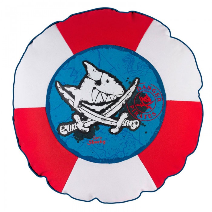 Spiegelburg Подушка Capt'n Sharky раскраска spiegelburg шаблон для рисования capt n sharky 20806