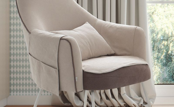 Карманы и панно Micuna Органайзер с карманами для кресла-качалки подушка micuna для кресла качалки moom light grey