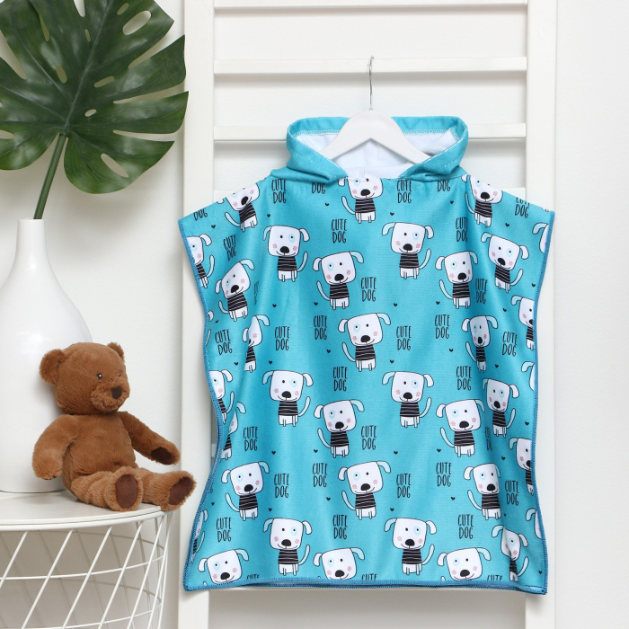 

LoveLife Халат-пончо Cute Dogs 120х60 см, Халат-пончо Cute Dogs 120х60 см
