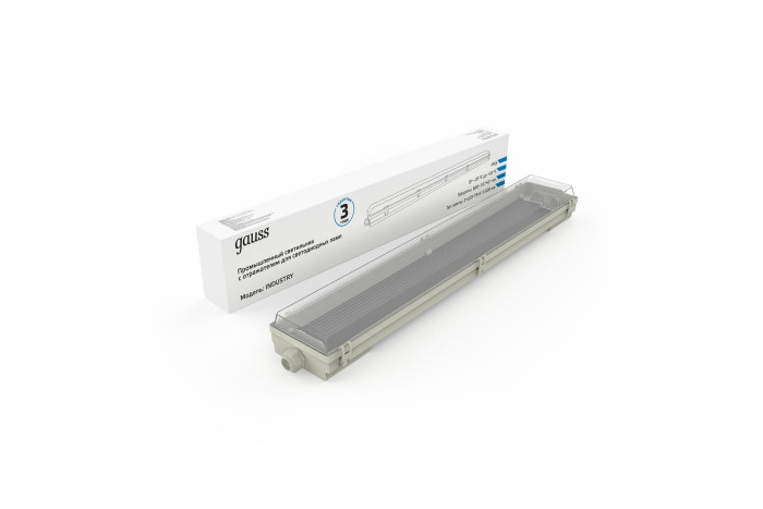 

Светильник Gauss линейный СПП-Т8-G13 Industry для LED ламп 2х600 мм 660х107х61 мм, линейный СПП-Т8-G13 Industry для LED ламп 2х600 мм 660х107х61 мм