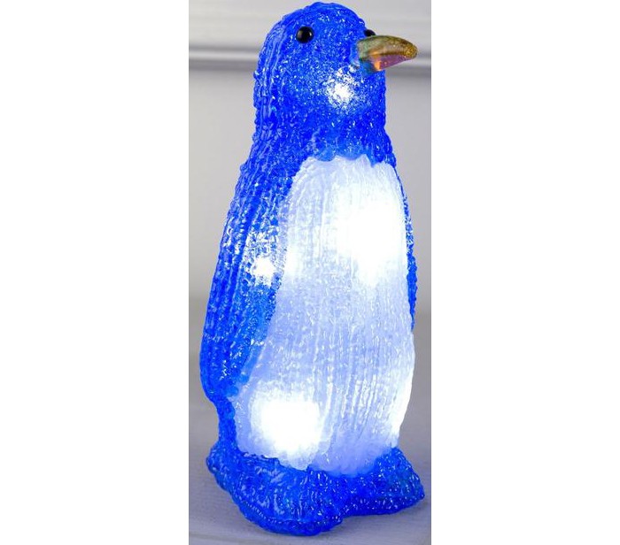 Новогодние украшения Luazon Lighting Фигура Пингвин маленький 20 см новогодние украшения luazon lighting фигура световая олененок в красном шарфе 26 см