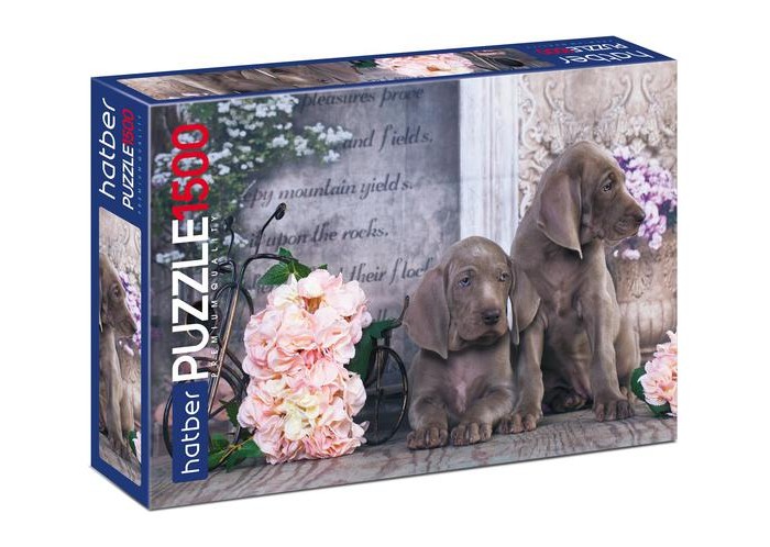 

Hatber Пазл Premium Щенки в цветах (1500 элементов), Пазл Premium Щенки в цветах (1500 элементов)