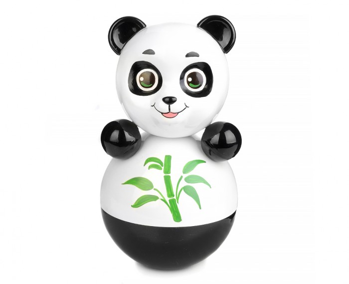 фото Развивающая игрушка котовск (неваляшки) неваляшка панда