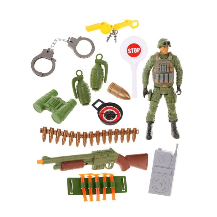 

Наша Игрушка Игровой набор Военный M0789, Игровой набор Военный M0789